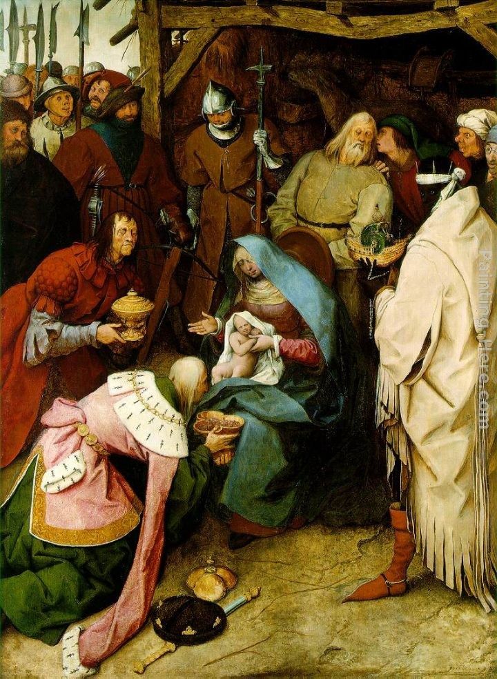 Pieter the Elder Bruegel The Adoration of the Kings